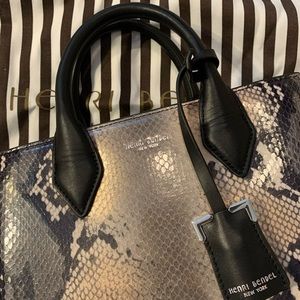 Snake print Henri Bendel Handbag